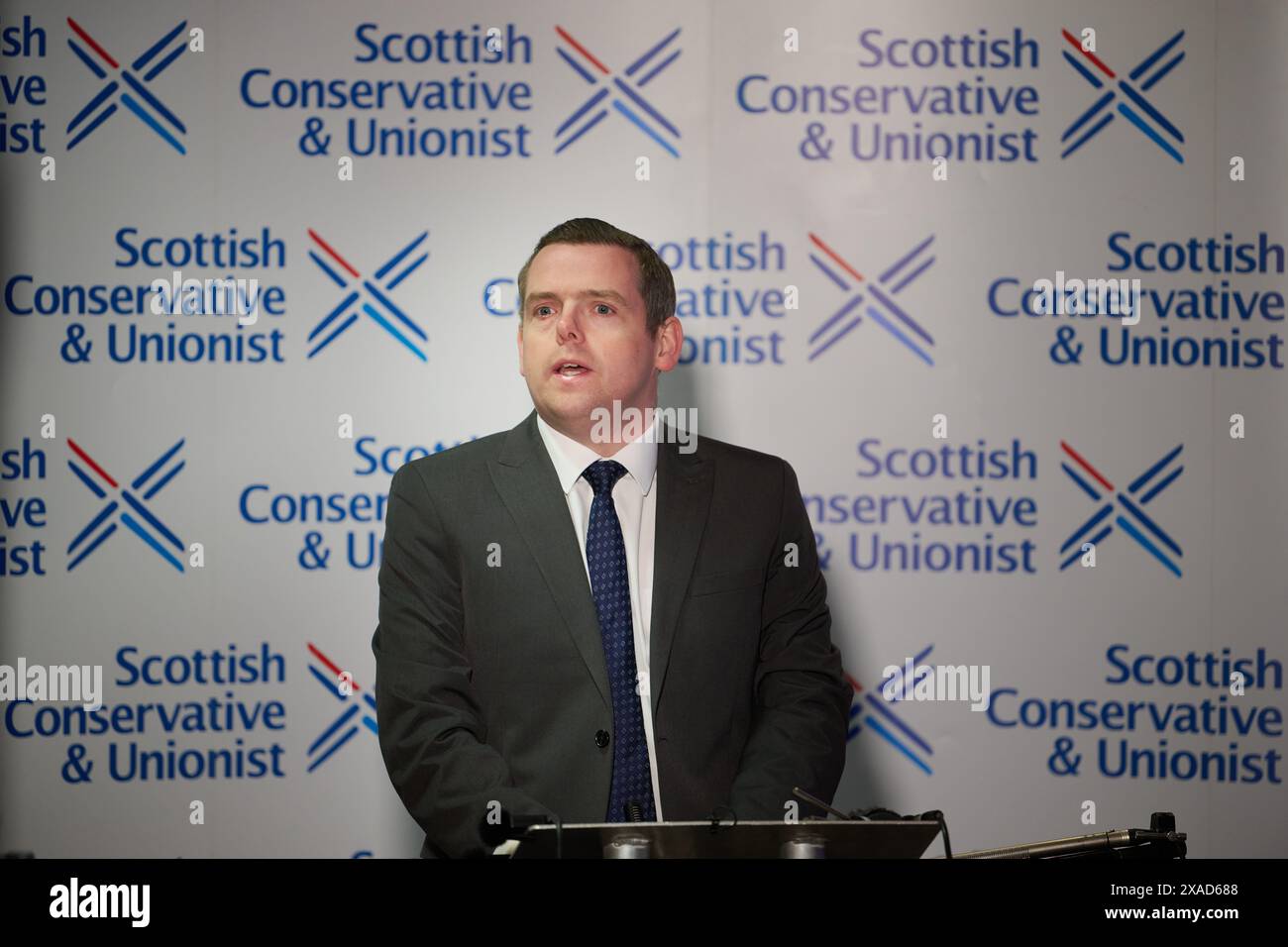 Edinburgh Scotland, UK 06 June 2024. Scottish Conservative leader ...