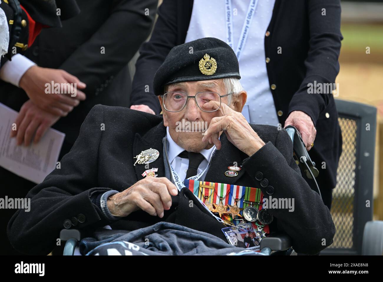 Rettendon Essex UK 6th June 2024. D-Day remembrance service at the ...
