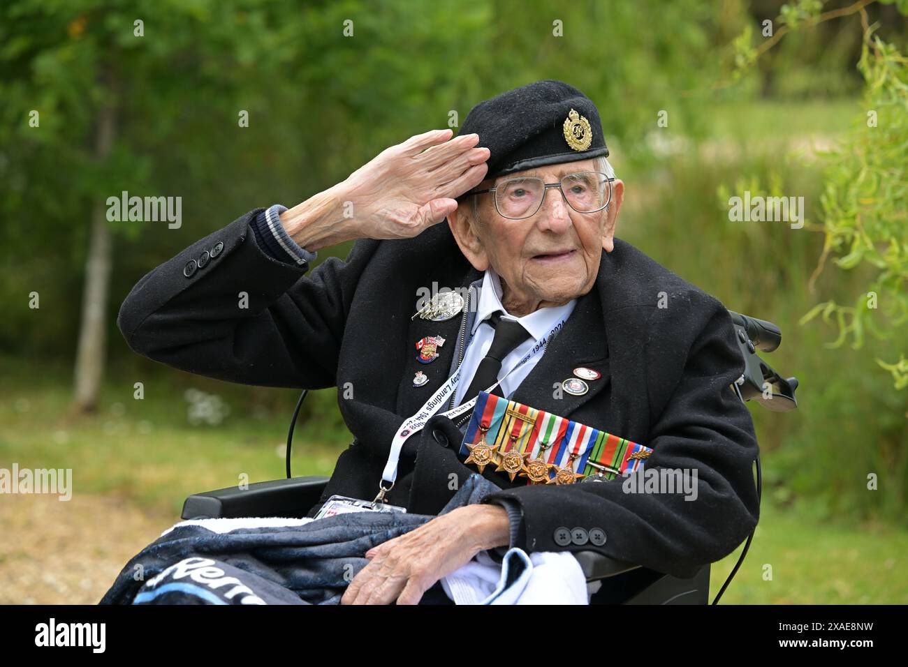 Rettendon Essex UK 6th June 2024. D-Day remembrance service at the ...