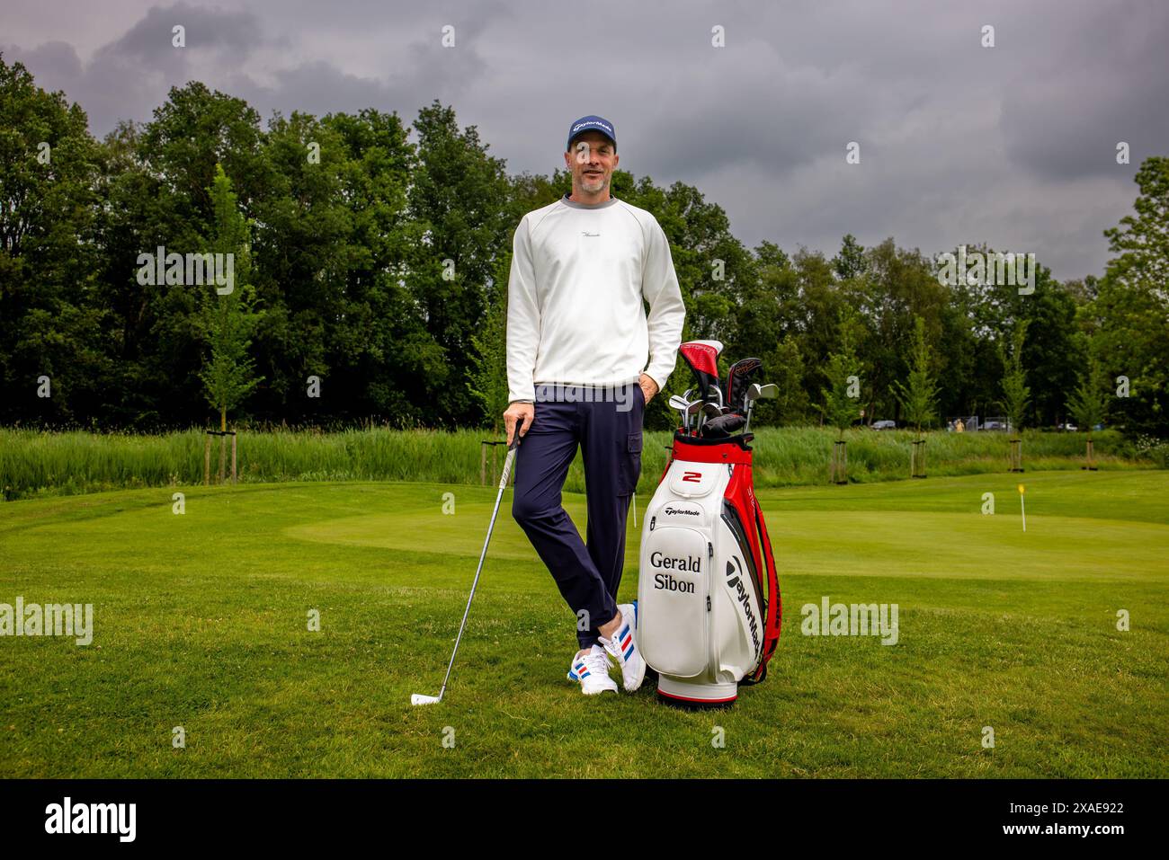 Leeuwarden, Netherlands. 04th June, 2024. LEEUWARDEN, 04-06-2024, Leeuwarder Golfclub De Groene Ster, Oud profvoetballer Gerald Sibon is tegenwoordig golfleraar. Credit: Pro Shots/Alamy Live News Stock Photo