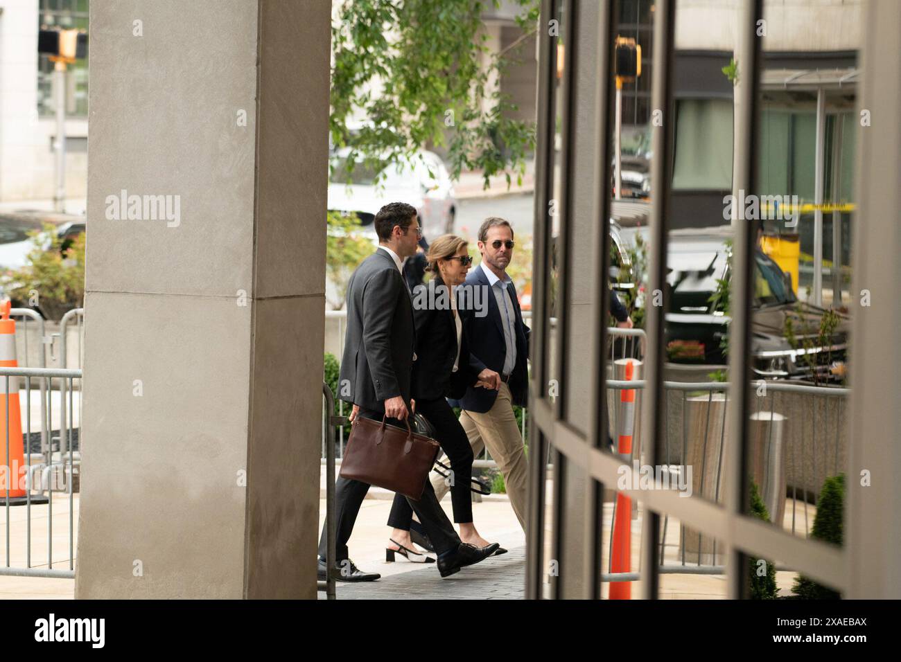 Wilmington Delware USA 6th June 2024 HALLIE BIDEN arrives at