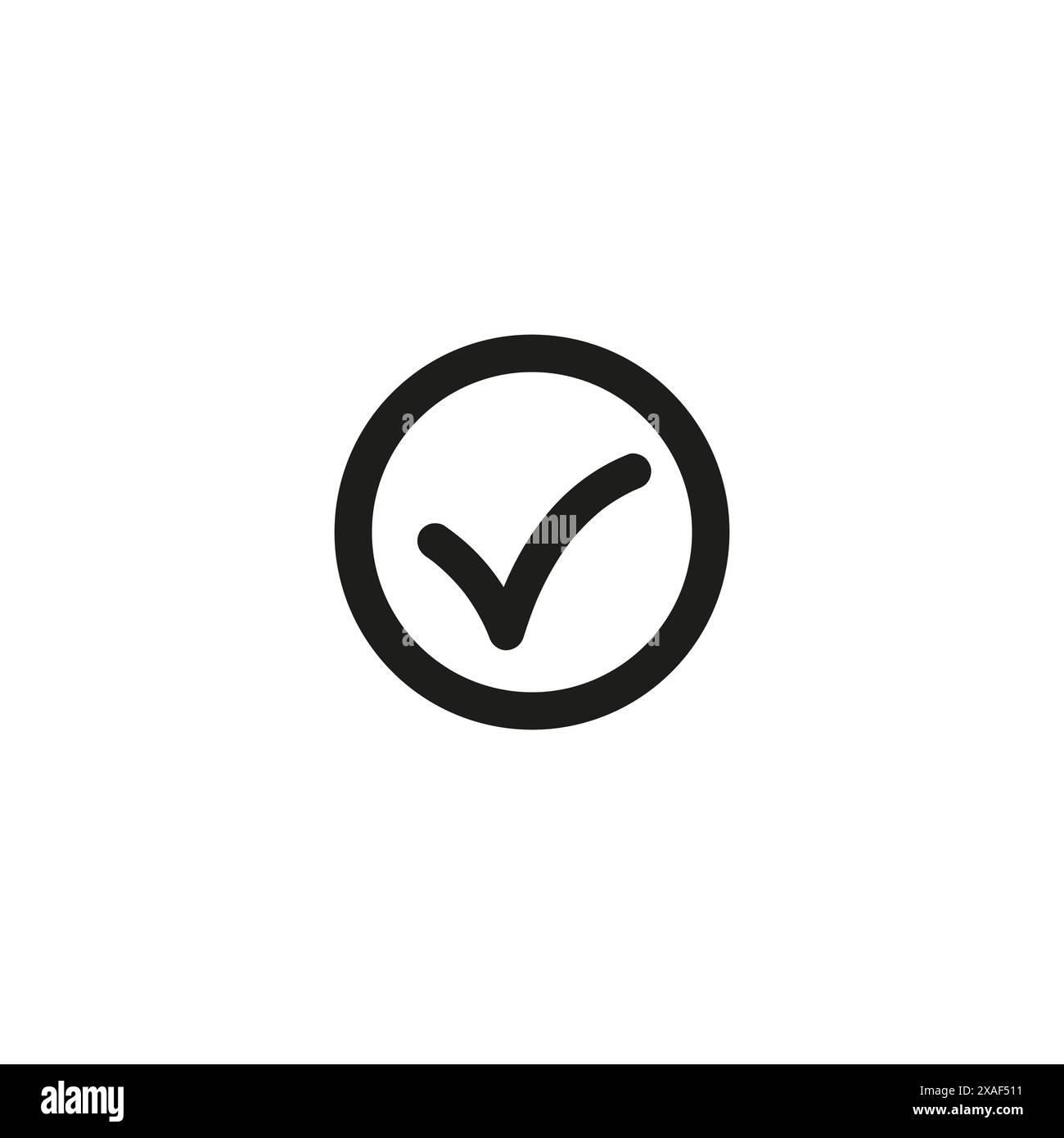 Check mark vector icon. Checklist icon symbol isolated eps10 Stock ...