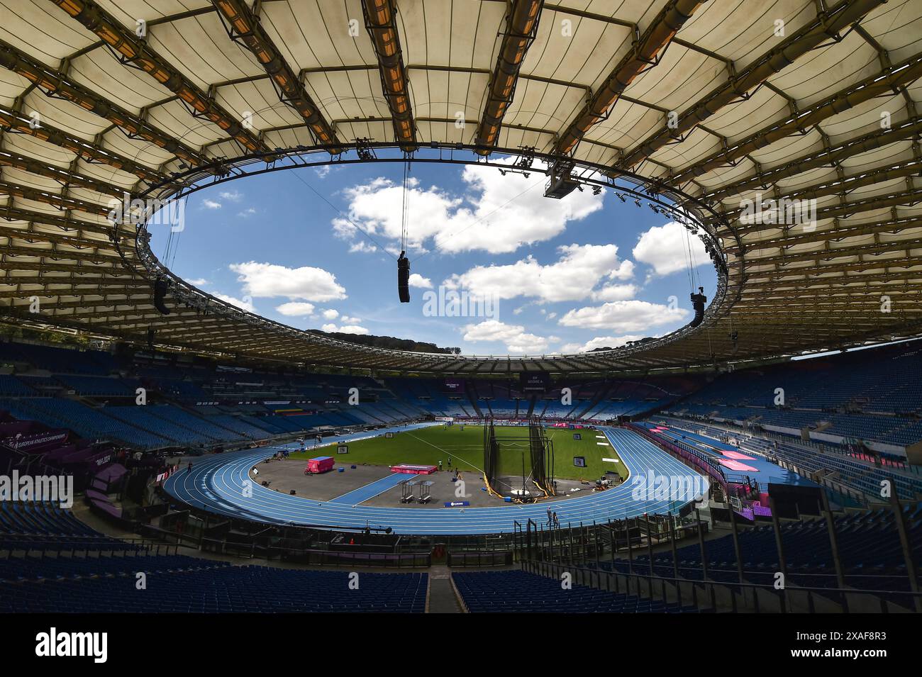Stadio olimpico stadium view hi-res stock photography and images - Alamy