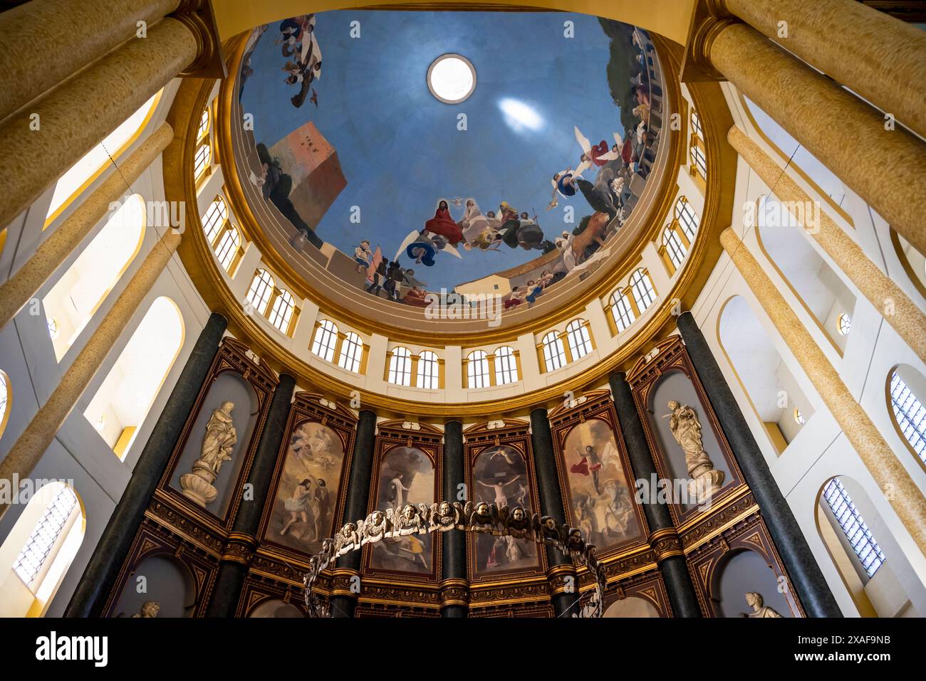 Inside of the cupola, Metropolitan Cathedral of the Holy Savior ...
