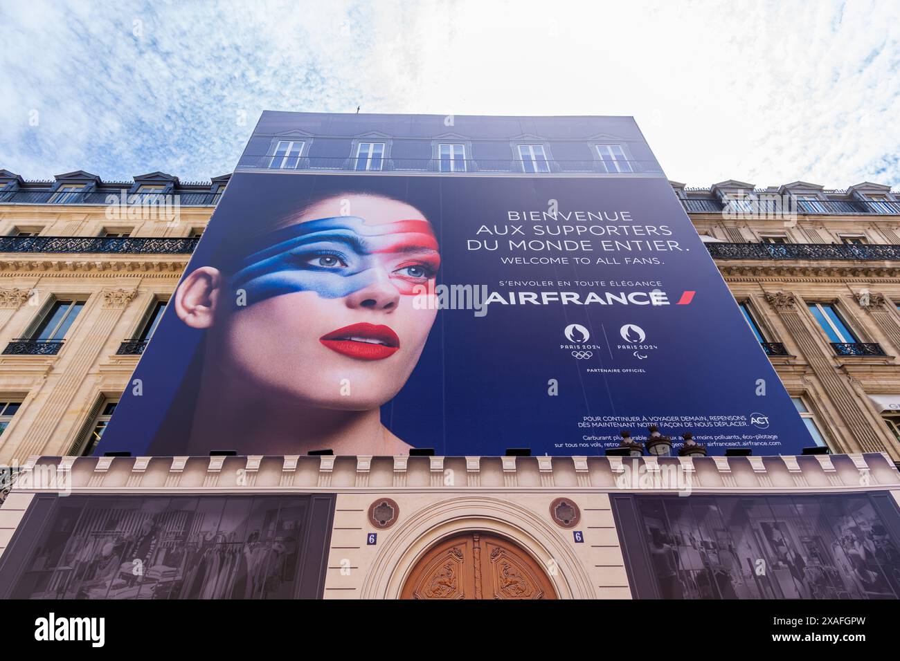 Air france poster advertising hi-res stock photography and