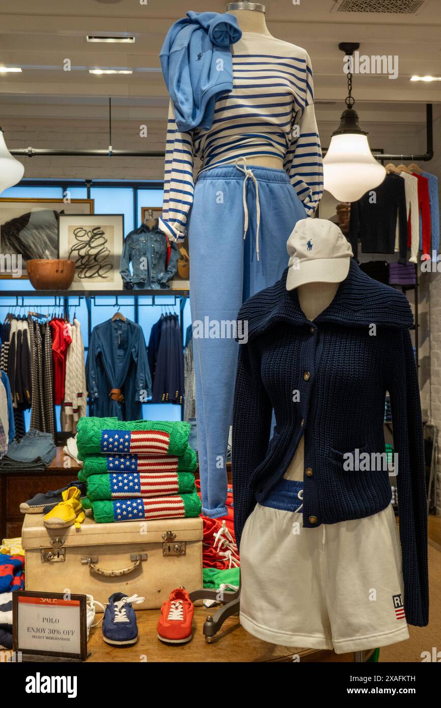 Womenswear display in Macy's Flagship Department Store, Herald Square