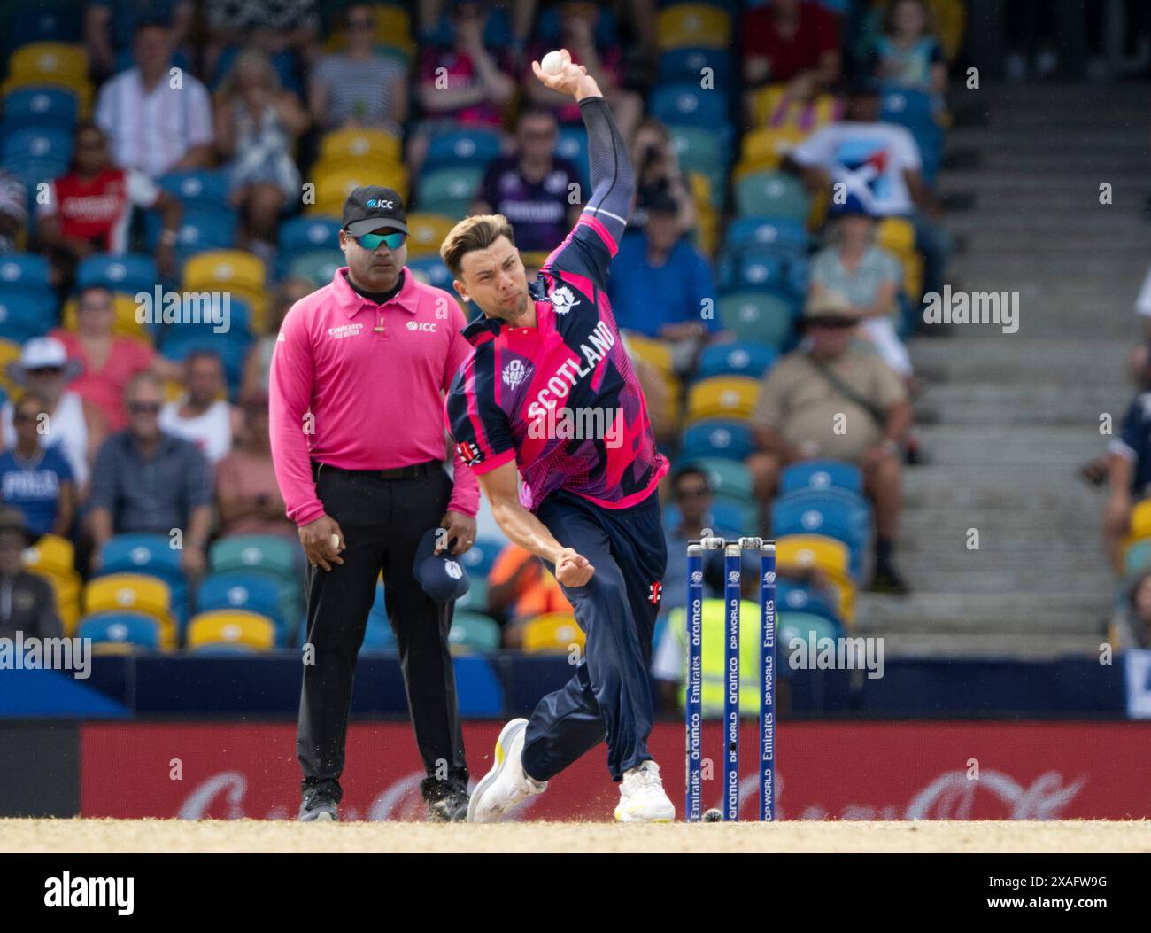 Bridgetown, Barbados. 06th June, 2025. ICC T20 Men's World Cup 2025