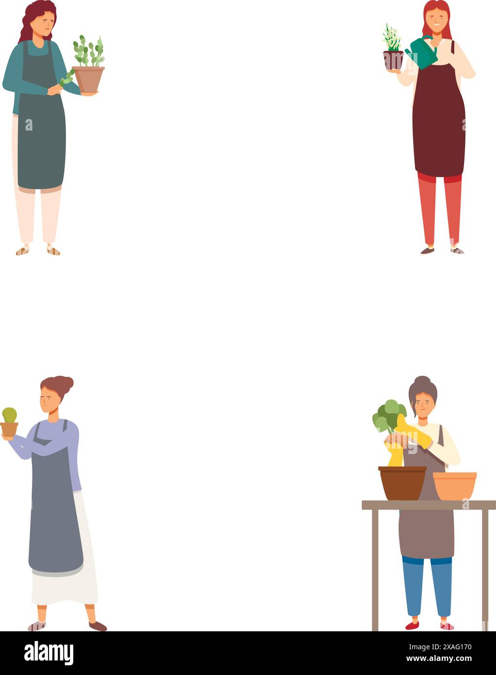 Caring individuals Stock Vector Images - Alamy