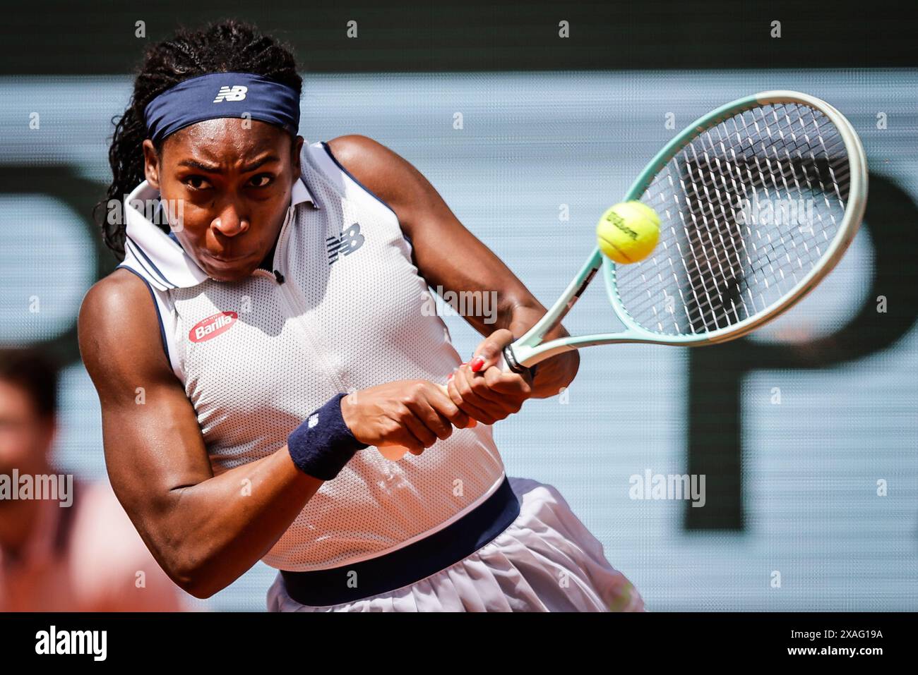 Coco GAUFF of United States during the twelfth day of RolandGarros