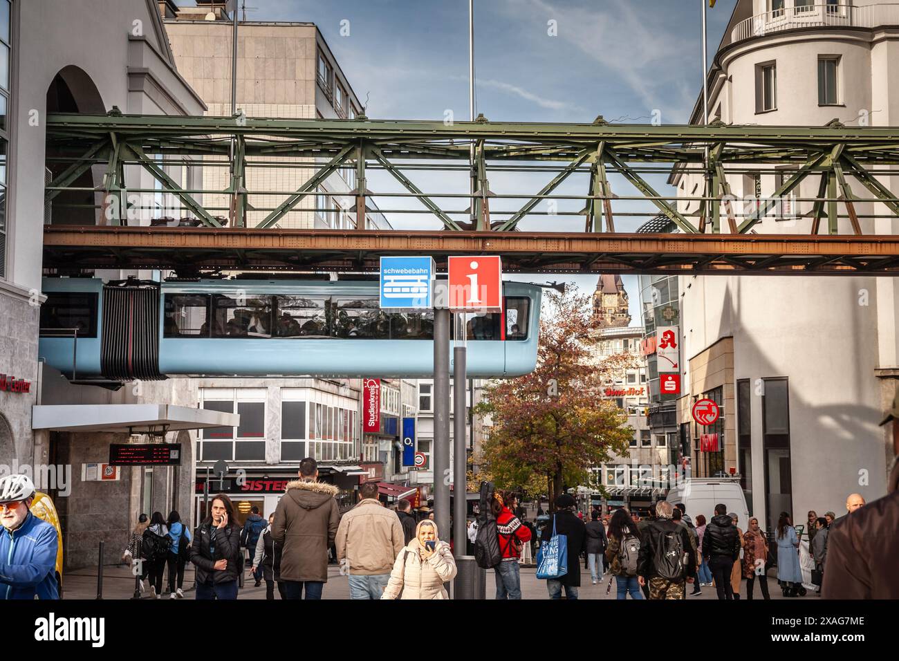 Picture of Alte Freiheit with stores and shops on an afternoon in ...