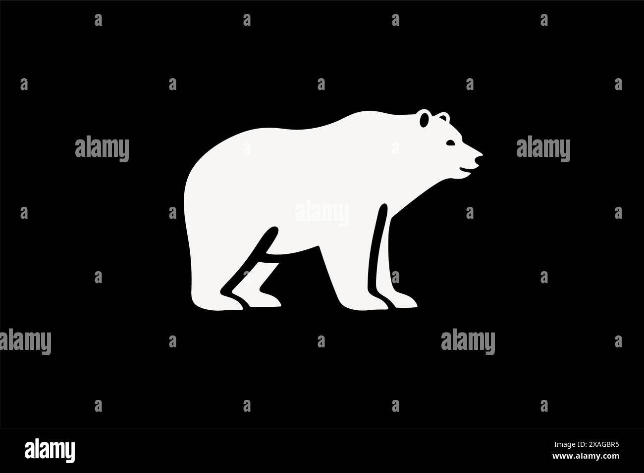 illustration of a bear Stock Vector Image & Art - Alamy