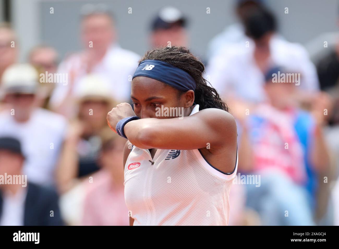 Gauff french open 2024 reacts hires stock photography and images Alamy