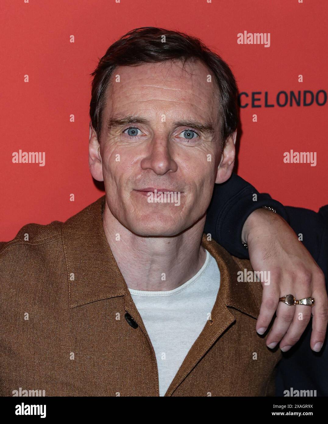 London UK 06th June 2024 Michael Fassbender Seen Attending Kneecap london-uk-06th-june-2024-michael-fassbender-seen-attending-kneecap