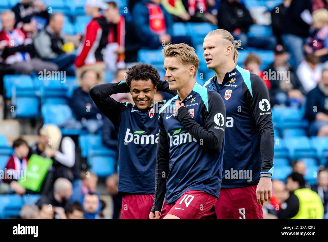 Oslo, Norway. 05th, June 2024. Martin Odegaard of Norway at seen the