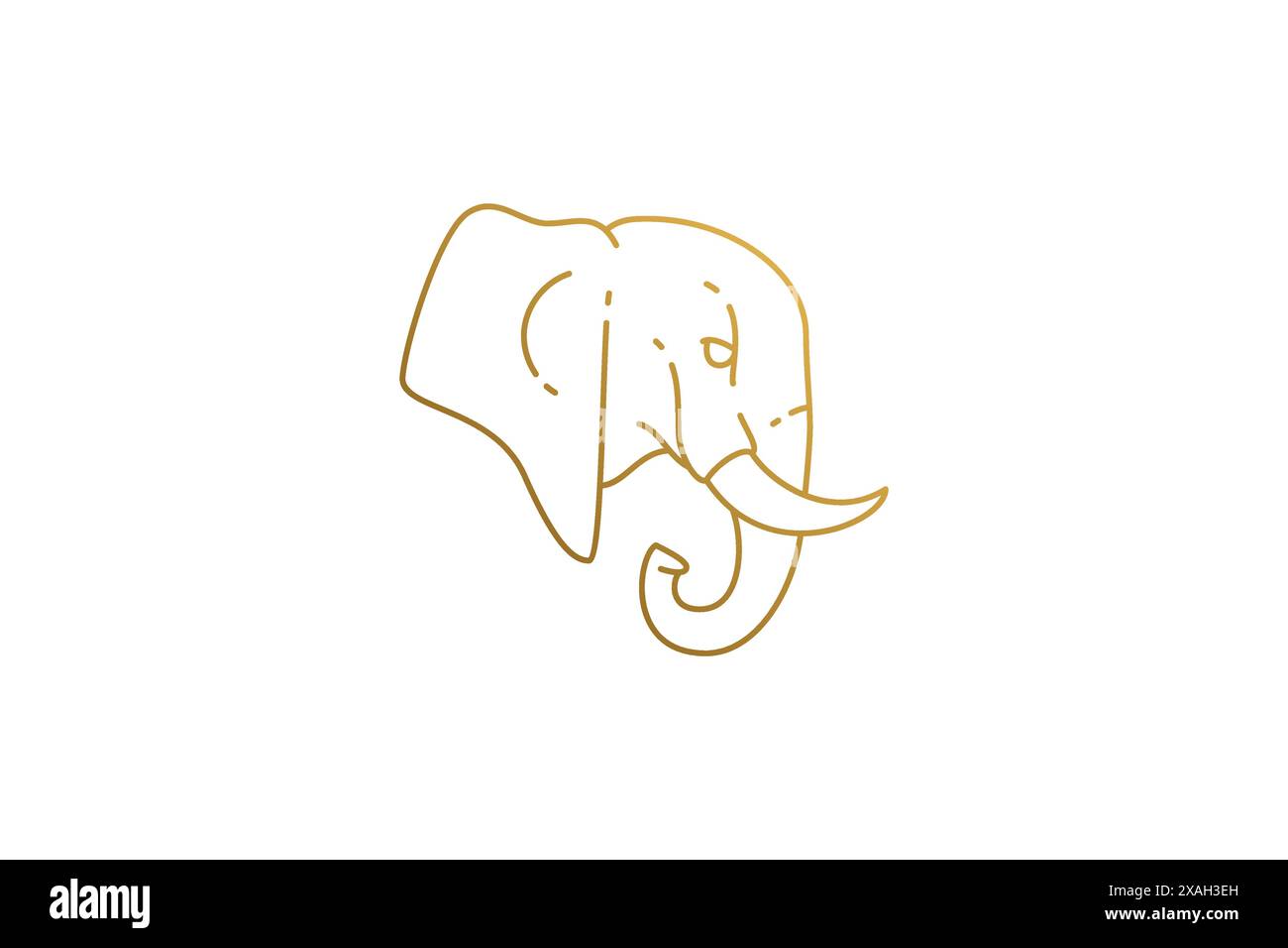 How To Draw An Elephant Head Side View