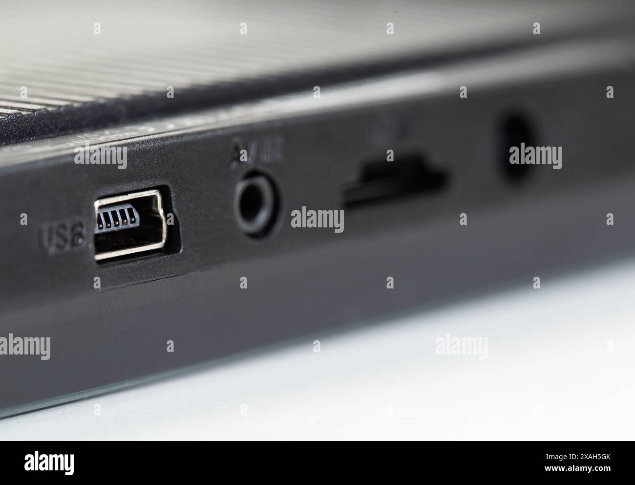 electrical inputs and outputs in the rear view mirror, memory card