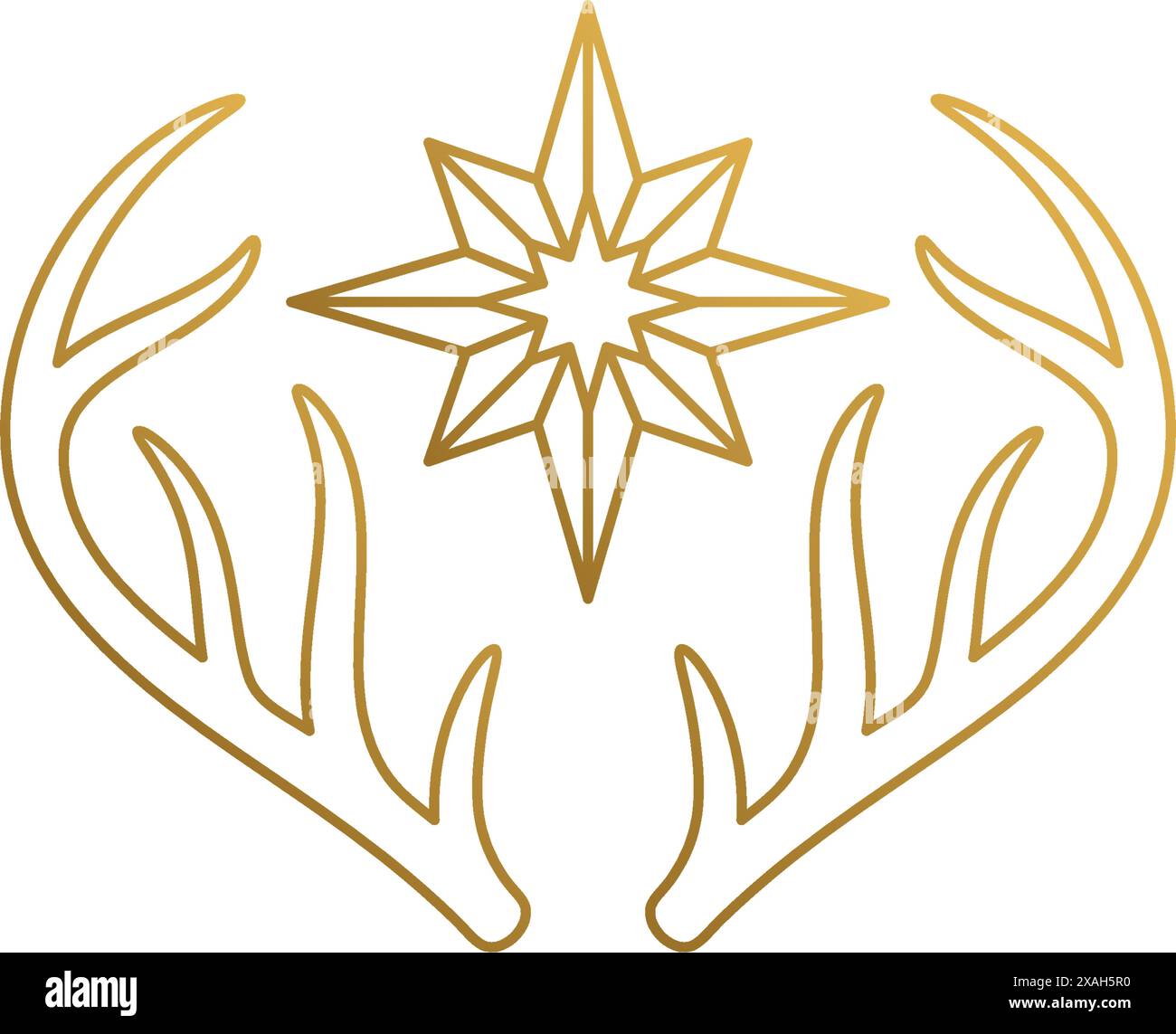 deer-star-logo-cut-out-stock-images-pictures-alamy
