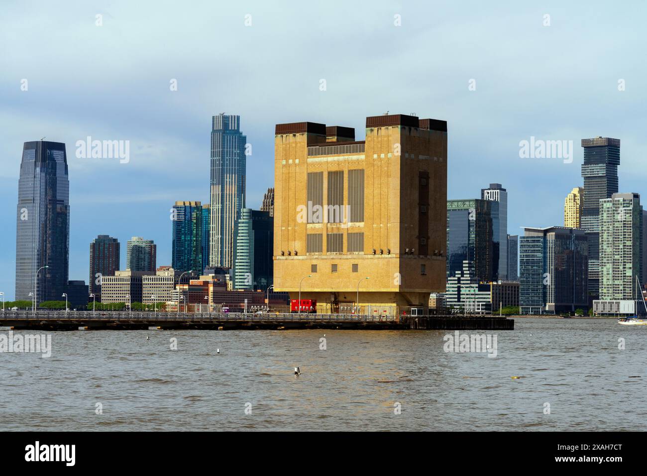 Holland Tunnel Ventilation Shaft 2, Hudson River Park, Manhattan, New York, USA Stock Photo Alamy