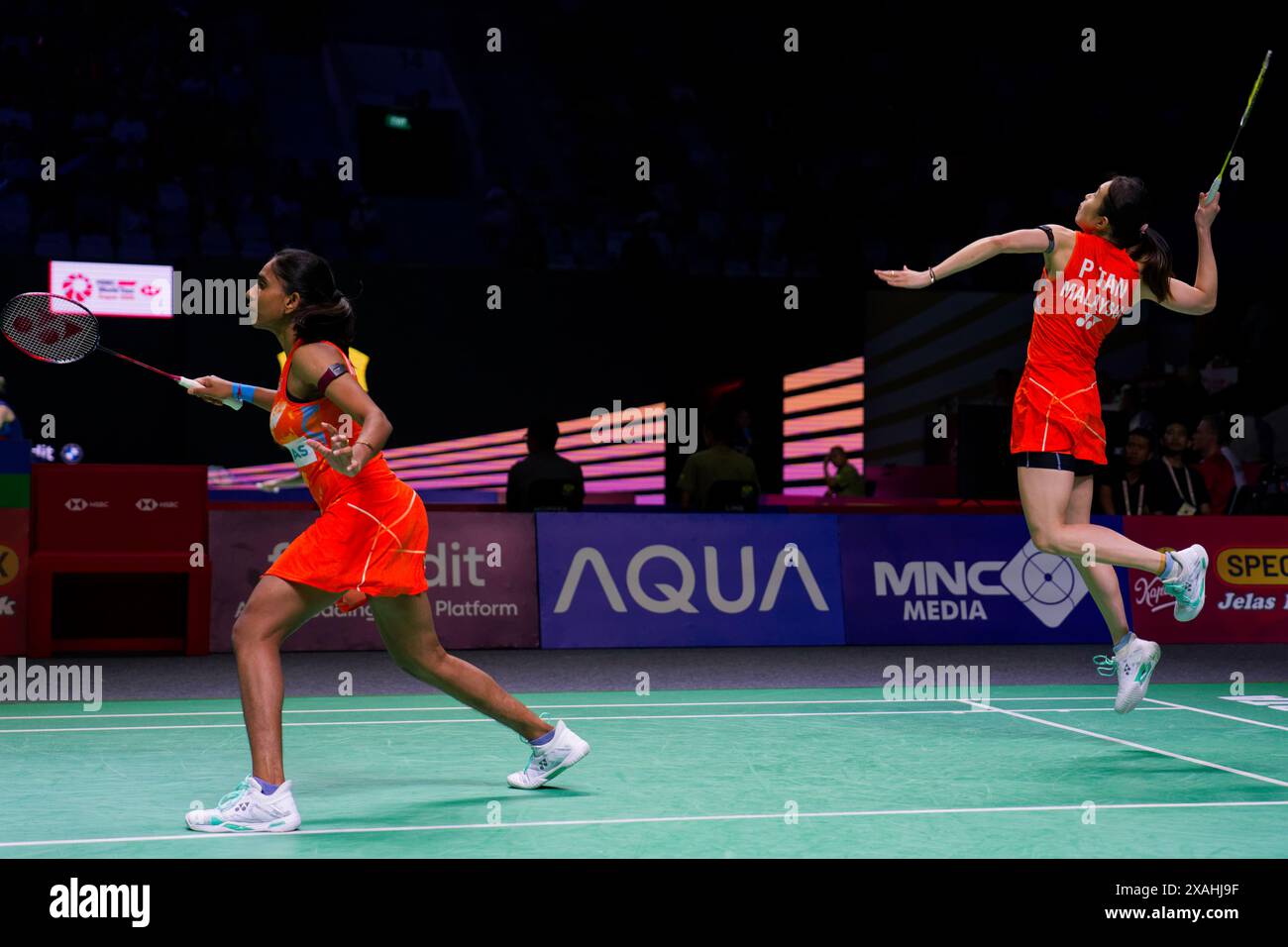 Pearly Tan R And Thinaah Muralitharan Of Malaysia In Action During