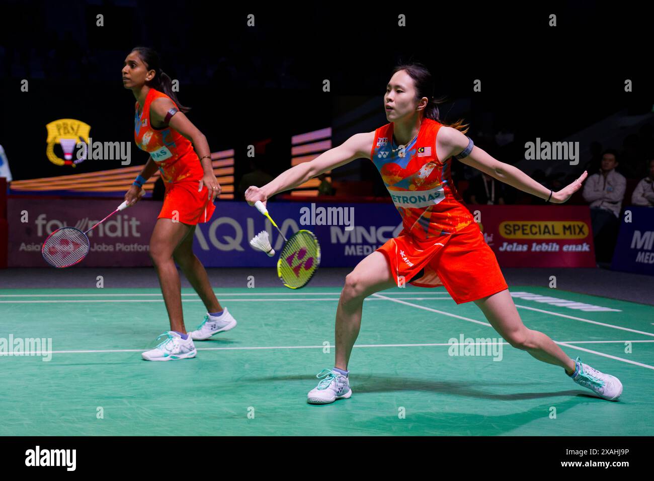 Pearly Tan R And Thinaah Muralitharan Of Malaysia In Action During