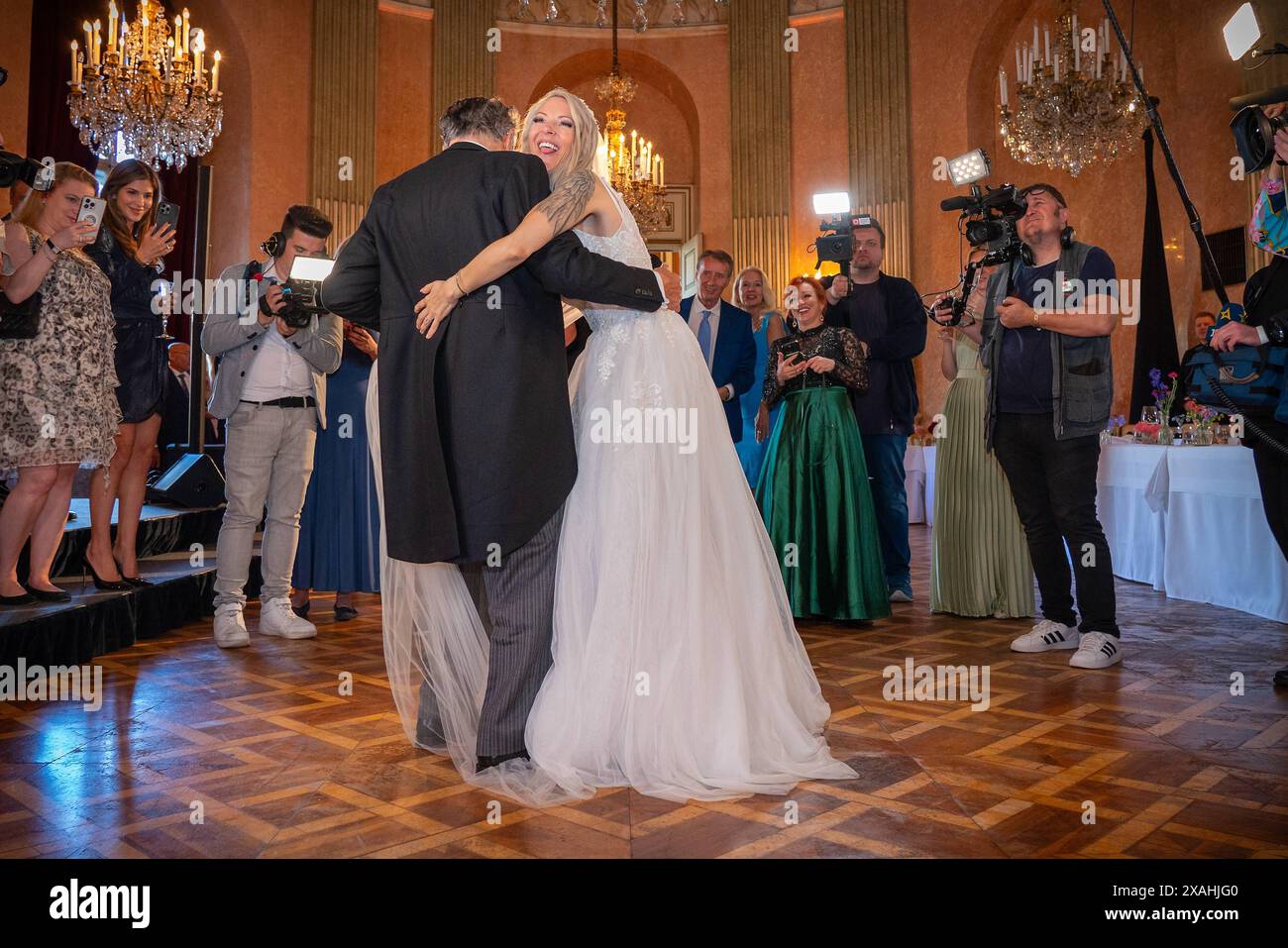 Vienna, Austria. 01st June, 2024. Wedding of Richard Lugner and Simone ...