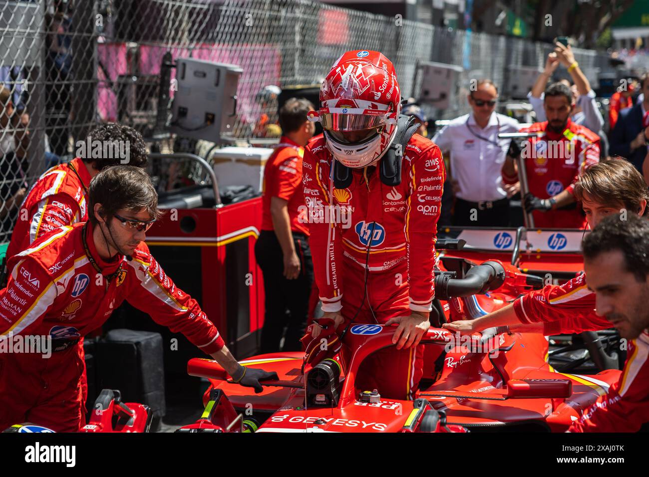 Circuit de Monaco, Montecarlo, Monaco. 26.May.2024; Charles Leclerc of