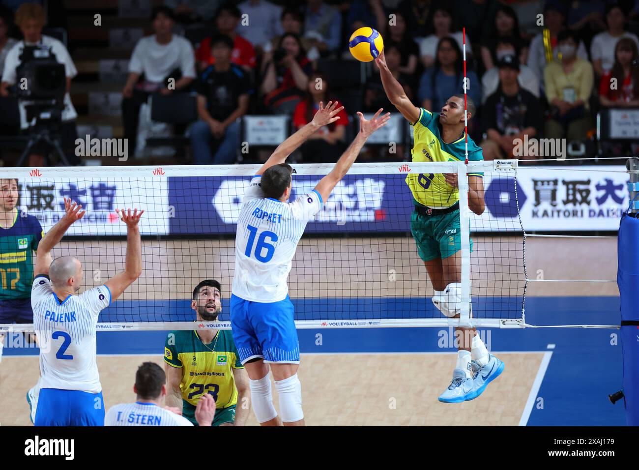 Adriano Fernandes P.X.Cavalcante (BRA), JUNE 7, 2024 Volleyball
