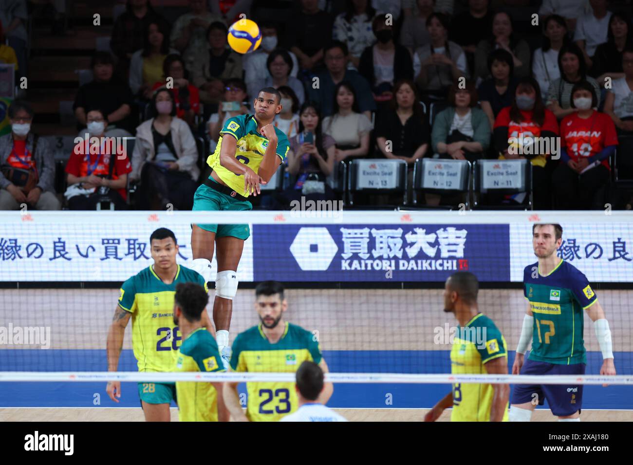 Adriano Fernandes P.X.Cavalcante (BRA), JUNE 7, 2024 Volleyball