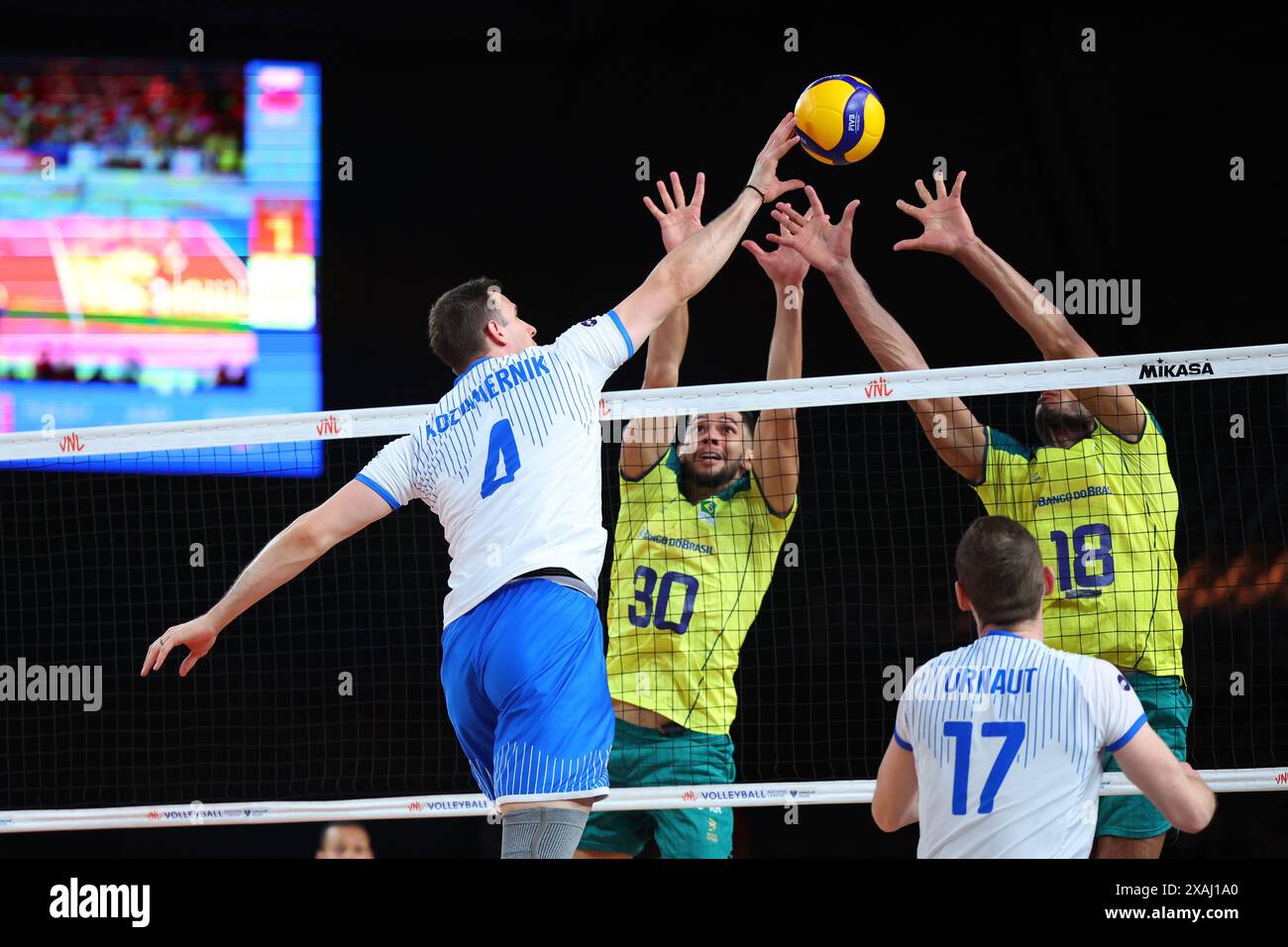 ESLOVÊNIA x JAPÃO 2024 FIVB Volleyball Men's Nations League🙈 Sinta a