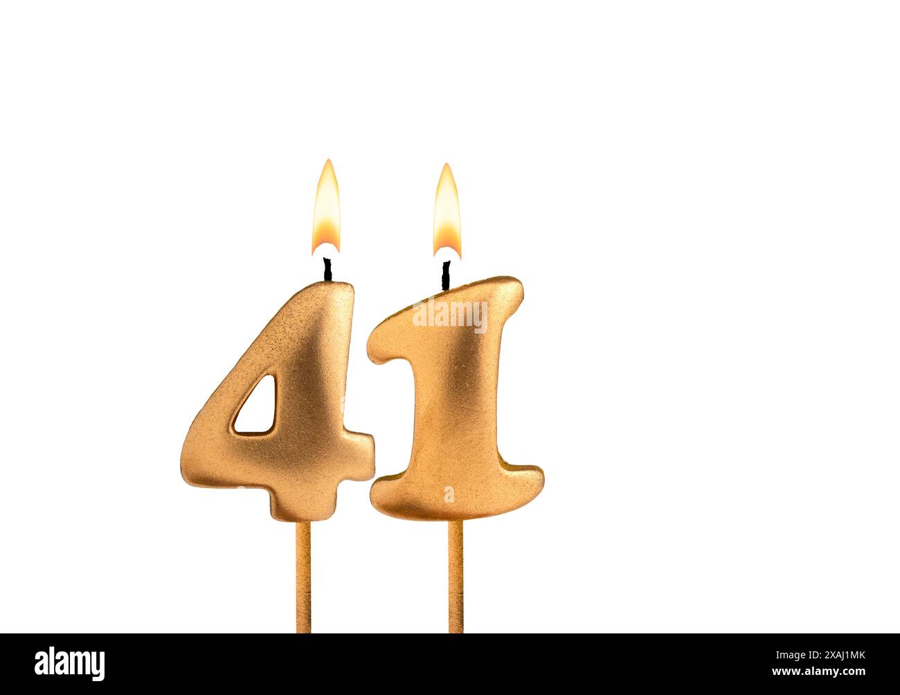 Number 41 gold celebration hi-res stock photography and images - Alamy