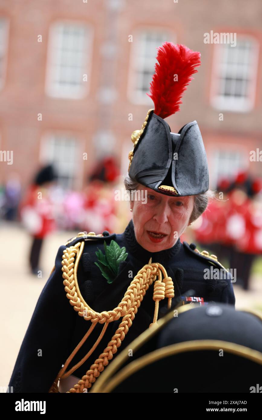 London UK 6Th June 2024 Princess Anne praises inspirational Chelsea