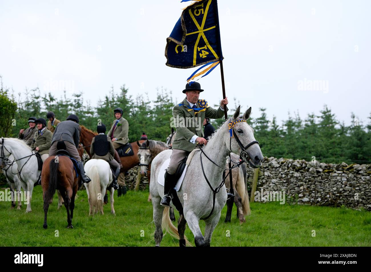 Hawick, UK, 07th June 2024 Shane Coltman, Hawick Common Riding 2024
