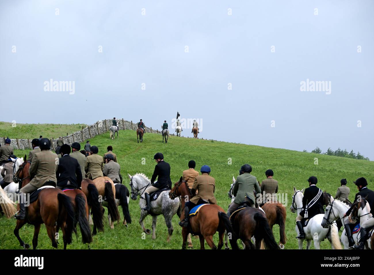 Hawick, UK, 07th June 2024 Shane Coltman, Hawick Common Riding 2024