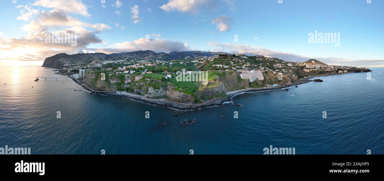 Aerial panoramic coastal view hi-res stock photography and images - Alamy