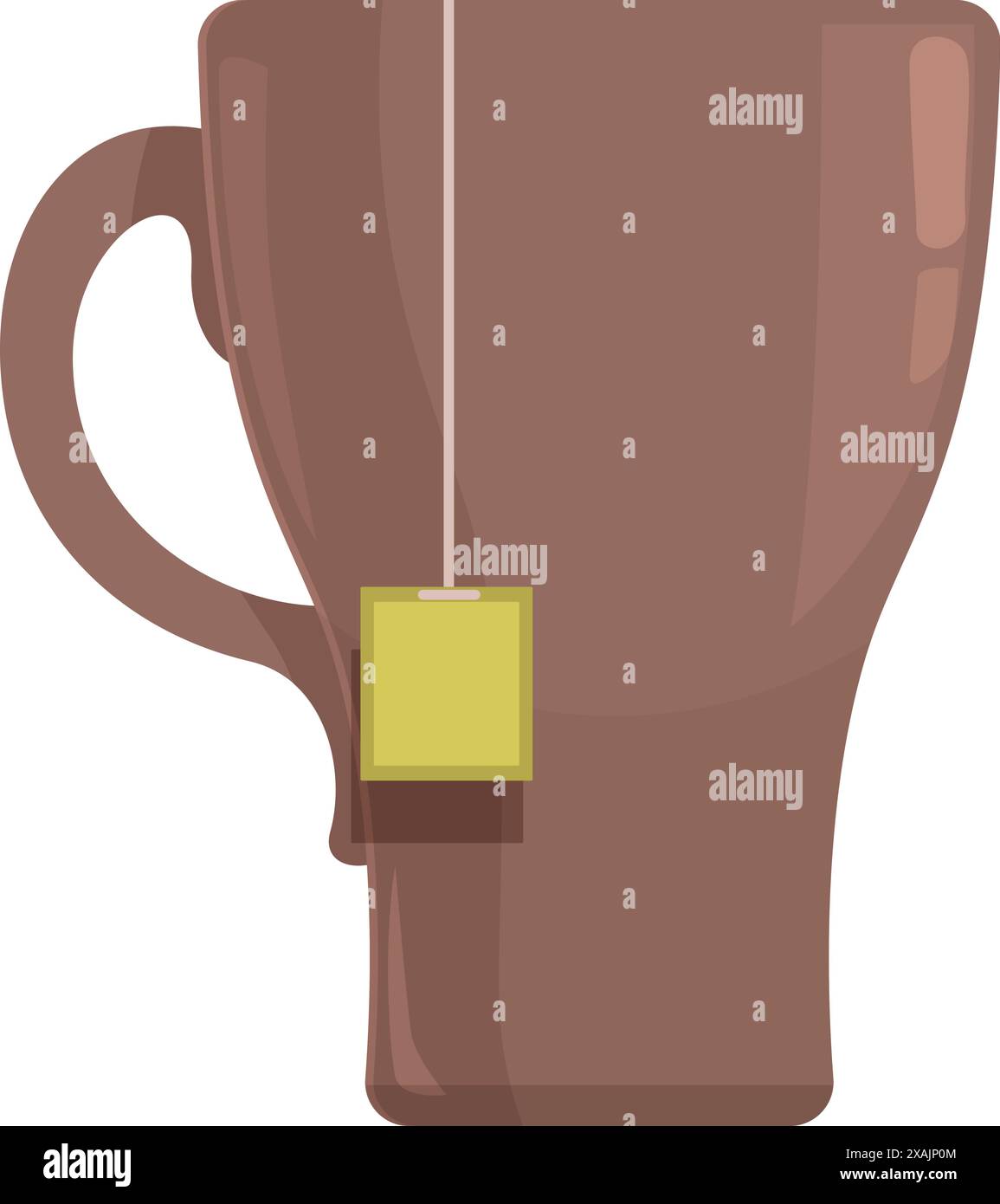 Tea steeping in mug Cut Out Stock Images & Pictures - Alamy