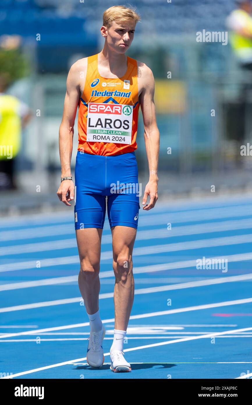 ROME, ITALY JUNE 7 Niels Laros of Netherlands competes in the 800m