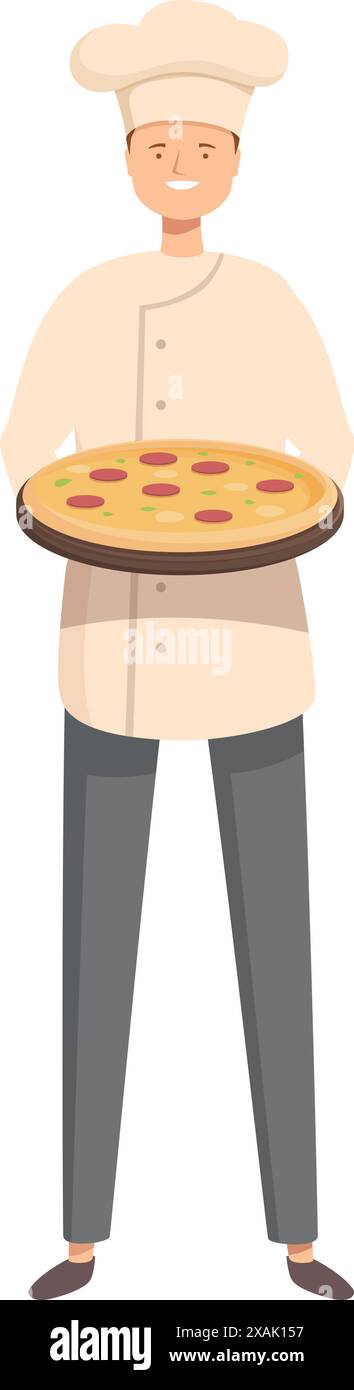 Takeaway italian pizza mushrooms Stock Vector Images - Alamy