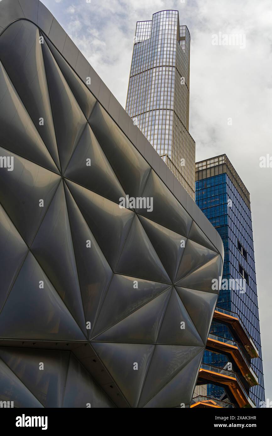 The Shed, a shape-shifting performing arts center. Hudson Yards in ...