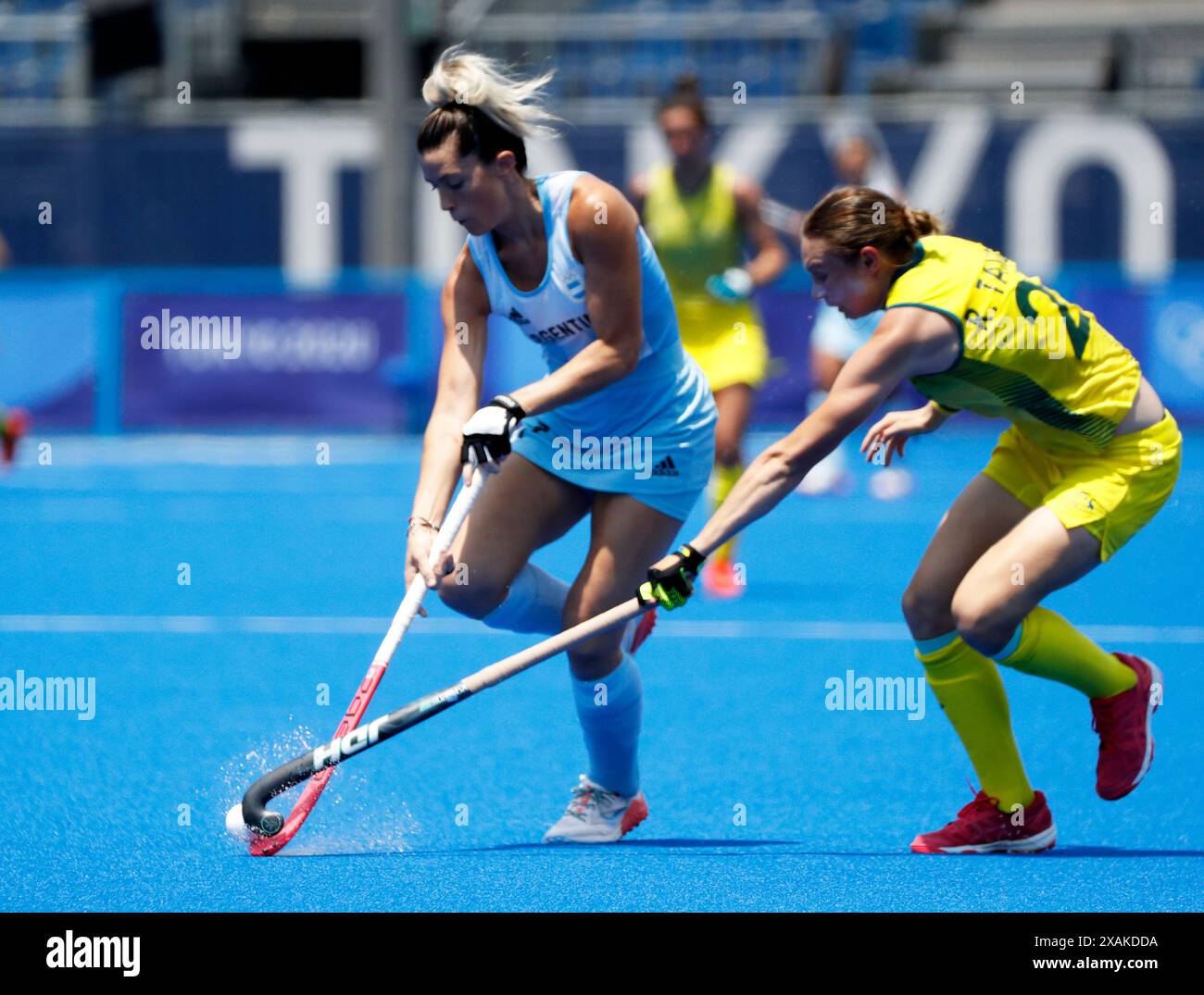 Tokyo Japan, July 13, 2024, field hockey athletes, during the Olympic