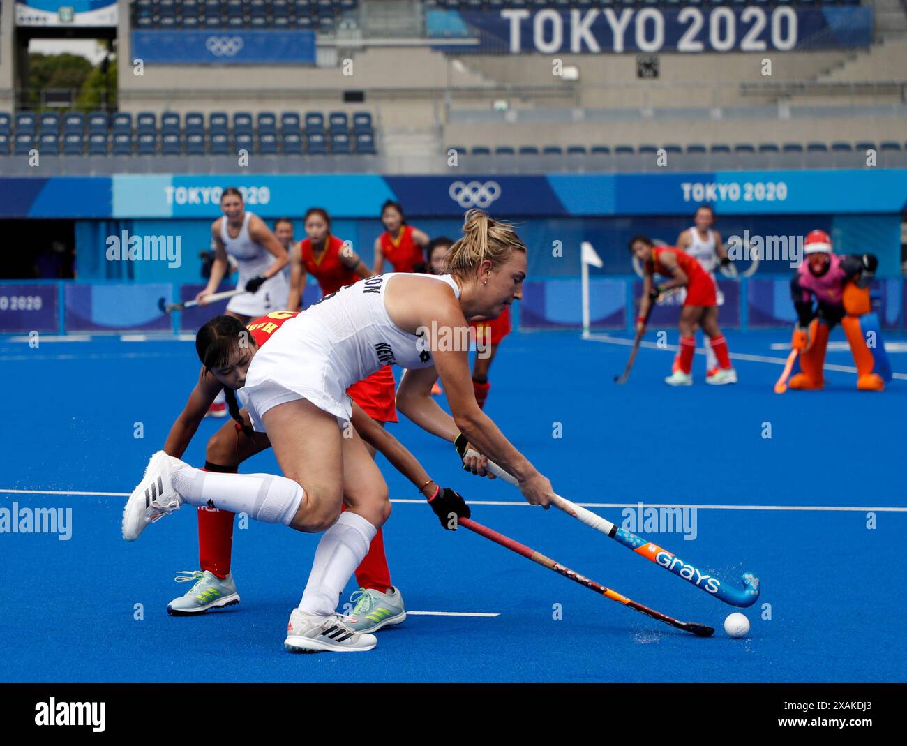 Tokyo Japan, July 13, 2024, field hockey athletes, during the Olympic