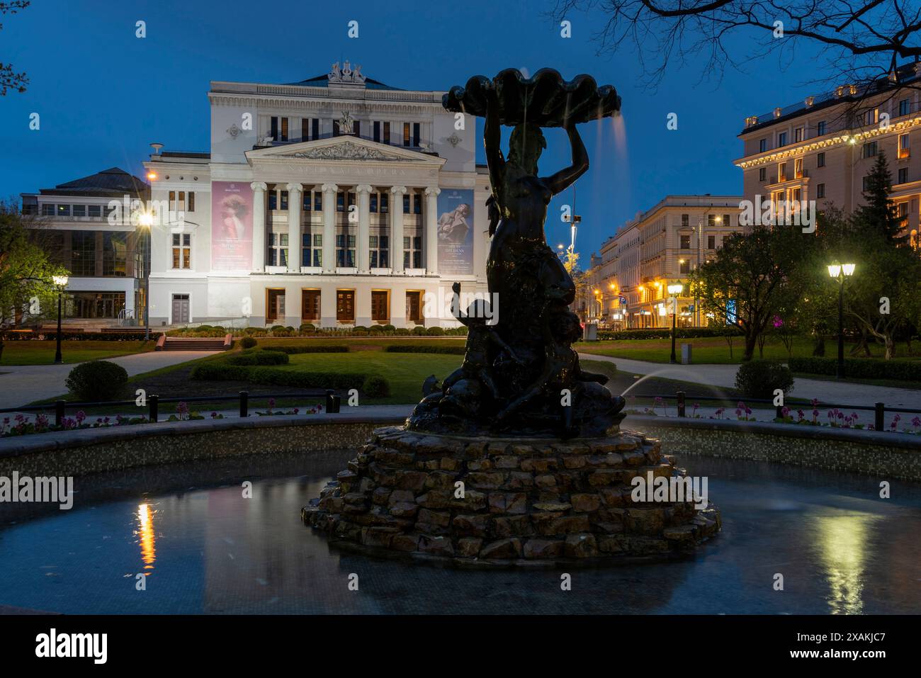 Nacionala opera un balets hi-res stock photography and images - Alamy