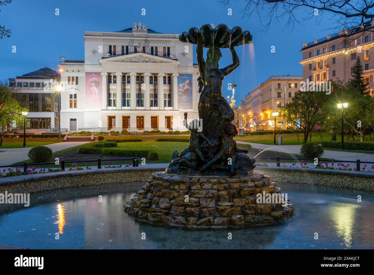 Nacionala opera un balets hi-res stock photography and images - Alamy