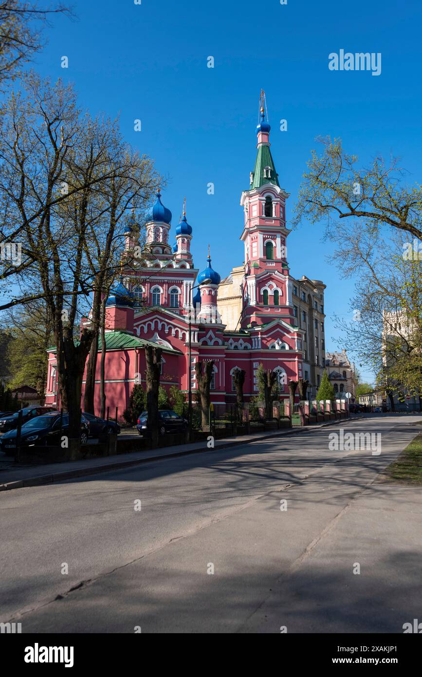 Trinity Church Riga Holy trinity orthodox church riga hi-res stock photography and images ...
