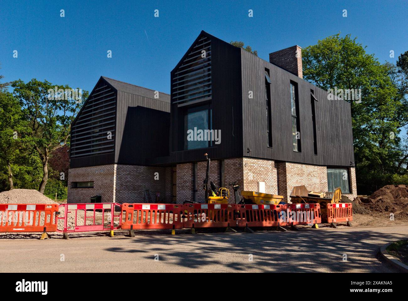 New housing development off Haybridge Lane, Prestbury, Cheshire Stock