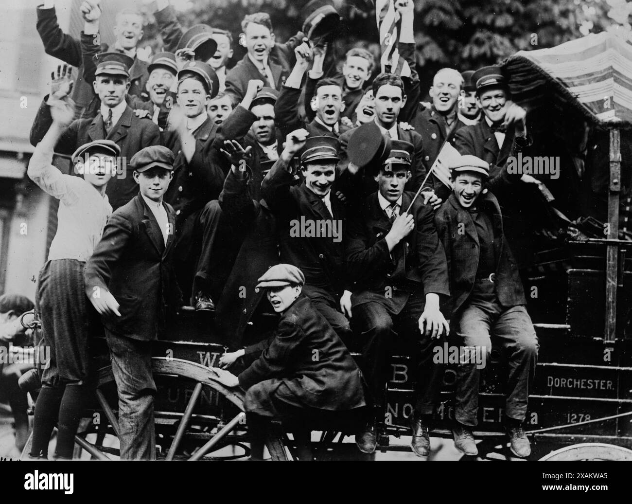 Boston Strike Boston historical children hi-res stock photography and images - Alamy