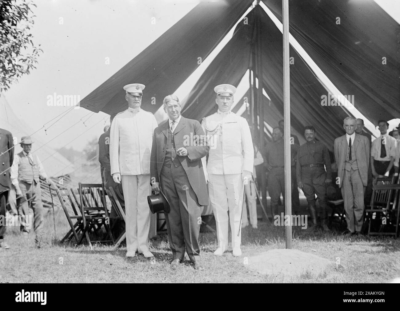 Brigadier General Hunter Liggett, Sec. of War - Garrison, Gen Wood ...