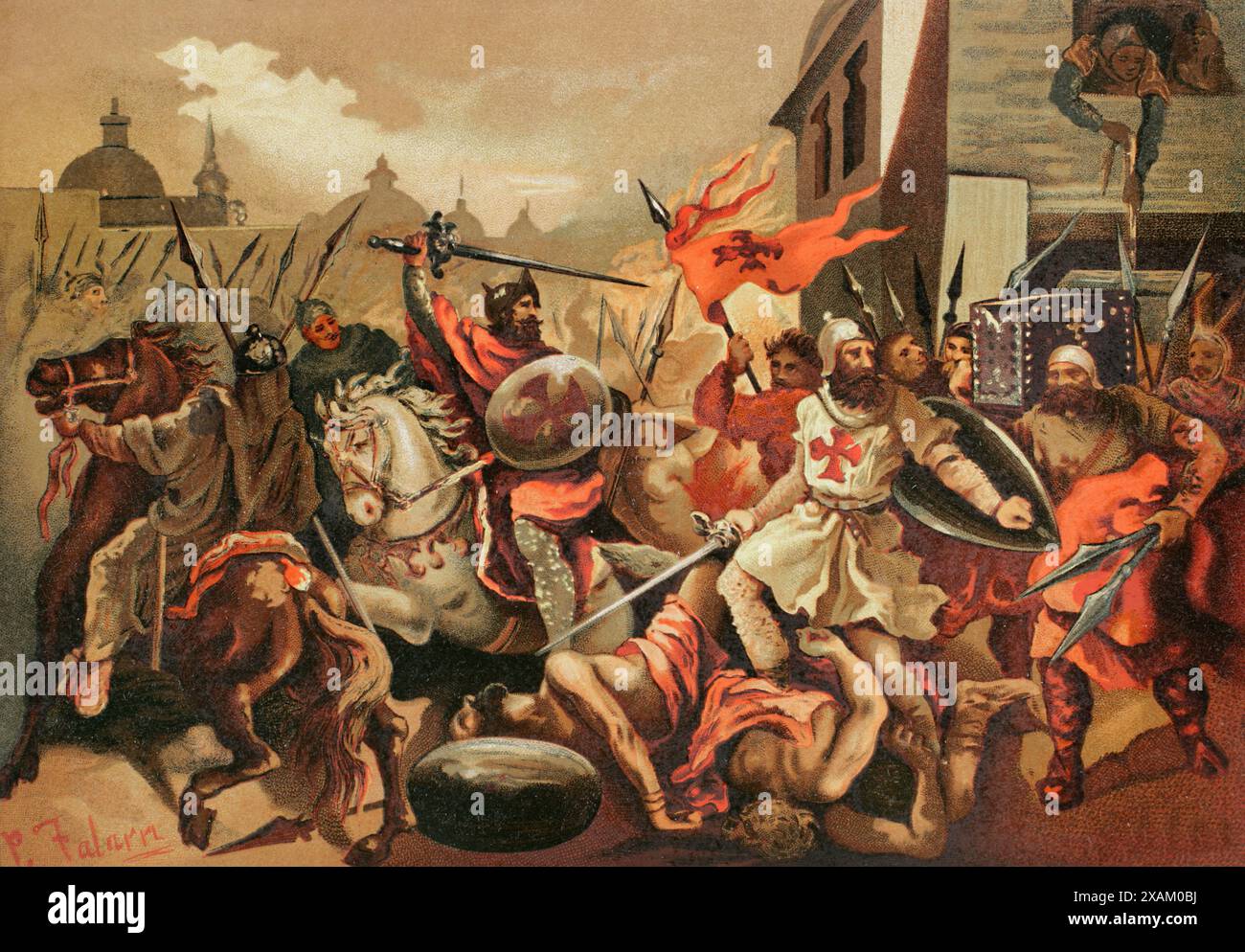 Crusades battle hi-res stock photography and images - Alamy