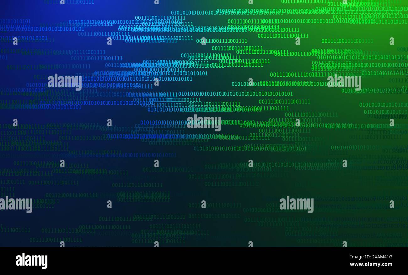 Binary code background Stock Photo - Alamy