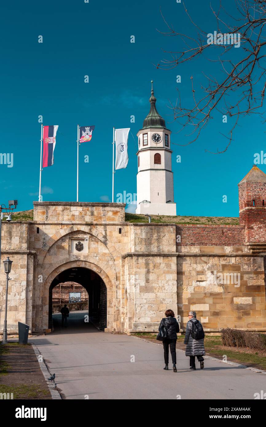 Belgrade Serbia 8 FEB 2024 Sahat Kula The Clock Tower Inside The belgrade-serbia-8-feb-2024-sahat-kula-the-clock-tower-inside-the