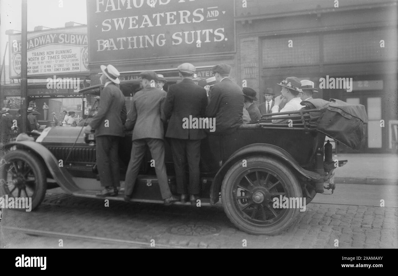 Brooklyn strike, between c1915 and c1920. Stock Photo